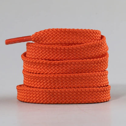 New Flat Classic Shoelaces for Sneakers Casual Shoe laces White Black Sports Shoelace Shoes Balanc String Shoe Accessories - Smarsty