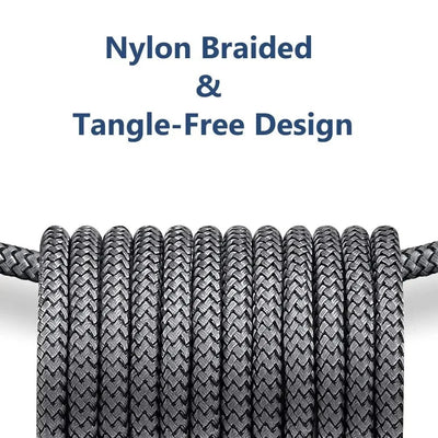 USB A to Type C Fast Charging Cable Nylon 1M 2M 3M - Smarsty
