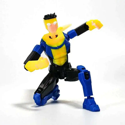 3D Printed Superheroes Invincible 2.0 Anime Multi-Jointed Shapeshift Toys Action Figures Mannequin Model Ornaments Gifts - Smarsty