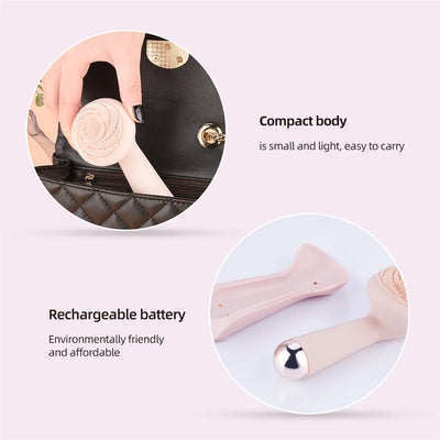 Electric Silicone Facial Brush with Vibration Massage - Smarsty
