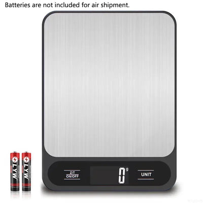 Digital Kitchen Scale With LED Display Waterproof Design - Smarsty