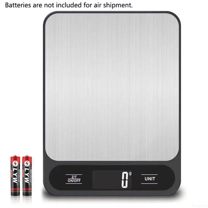 Digital Kitchen Scale With LED Display Waterproof Design - Smarsty