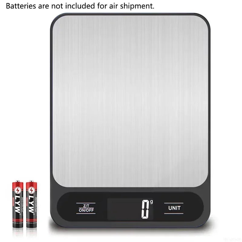 Digital Kitchen Scale With LED Display Waterproof Design - Smarsty