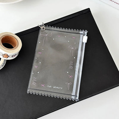 INS Transparent Candy Bag Badge Holder Korean Photocard Holder Display Bag Pendant Idol Photo Card Protective Cover Card Holder - Smarsty