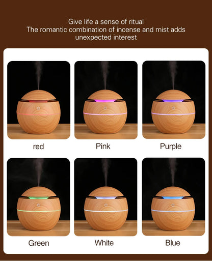USB Essential Oil Diffuser with High Humidification Capacity - Smarsty