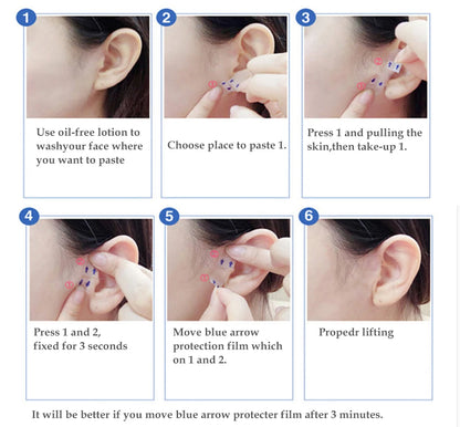 Invisible V Shape Face Lift Stickers for Wrinkle Reduction - Smarsty