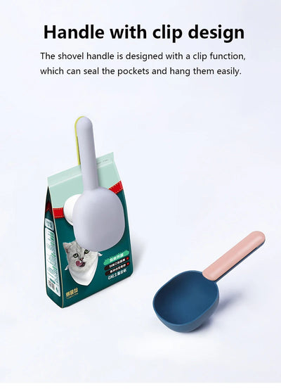Multifunctional Dog Food Scoop with Sealing Clip - Smarsty