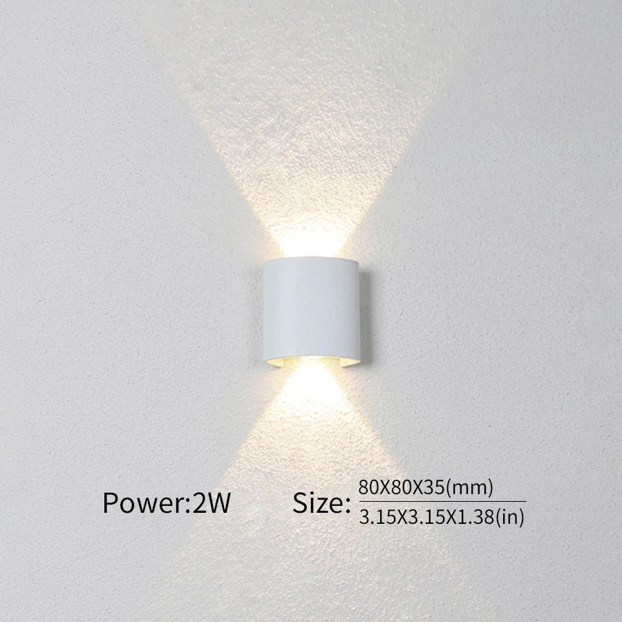 Waterproof LED Wall Lamp for Outdoor and Indoor Use - Smarsty