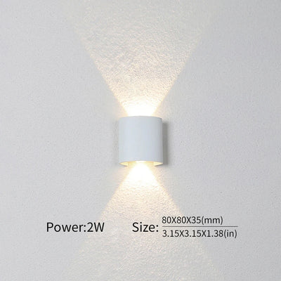Modern LED Wall Light Waterproof for Home and Garden - Smarsty