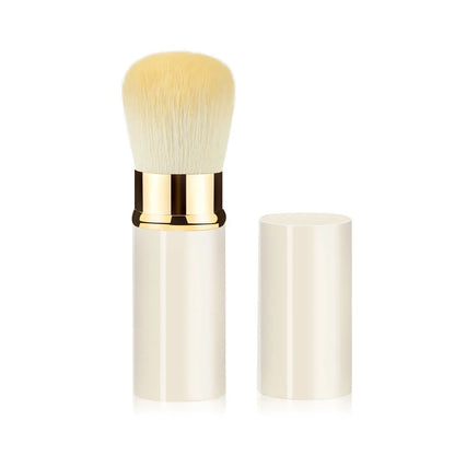 Retractable Makeup Brush with Aluminum Handle for Easy Application - Smarsty