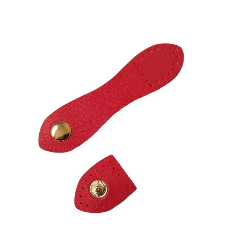 9cm Fashion Leather Bag Buckle Handmade Buttons Wallet Hasp Clasp Buckle Card Pack Buckle for DIY Handbag Accessories