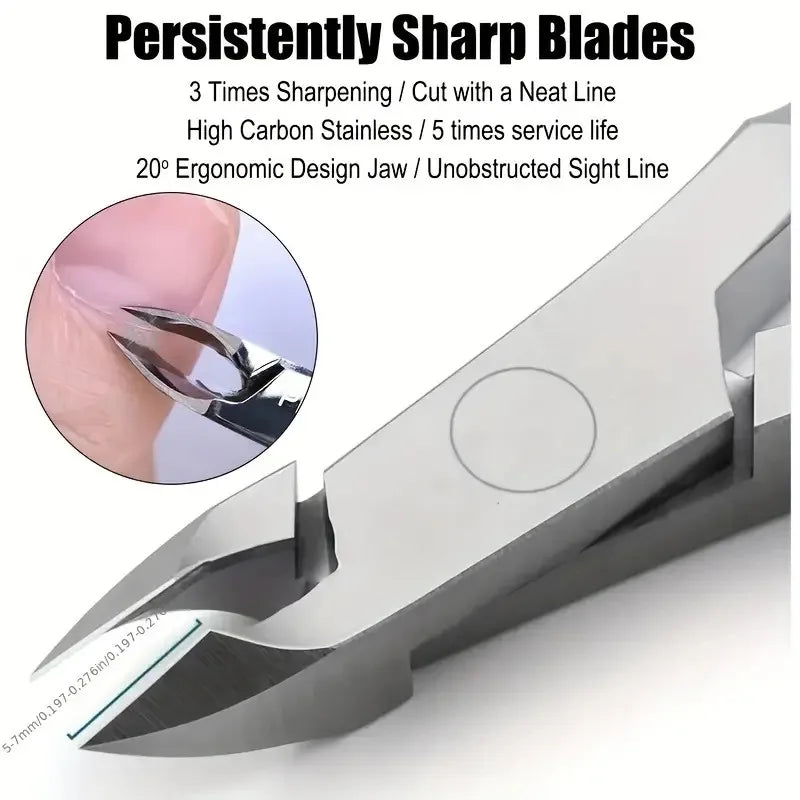 Stainless Steel Nail Clipper Set for Professional Grooming - Smarsty