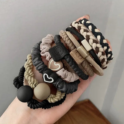 High Elasticity Leather Headbands for Durable Ponytails - Smarsty