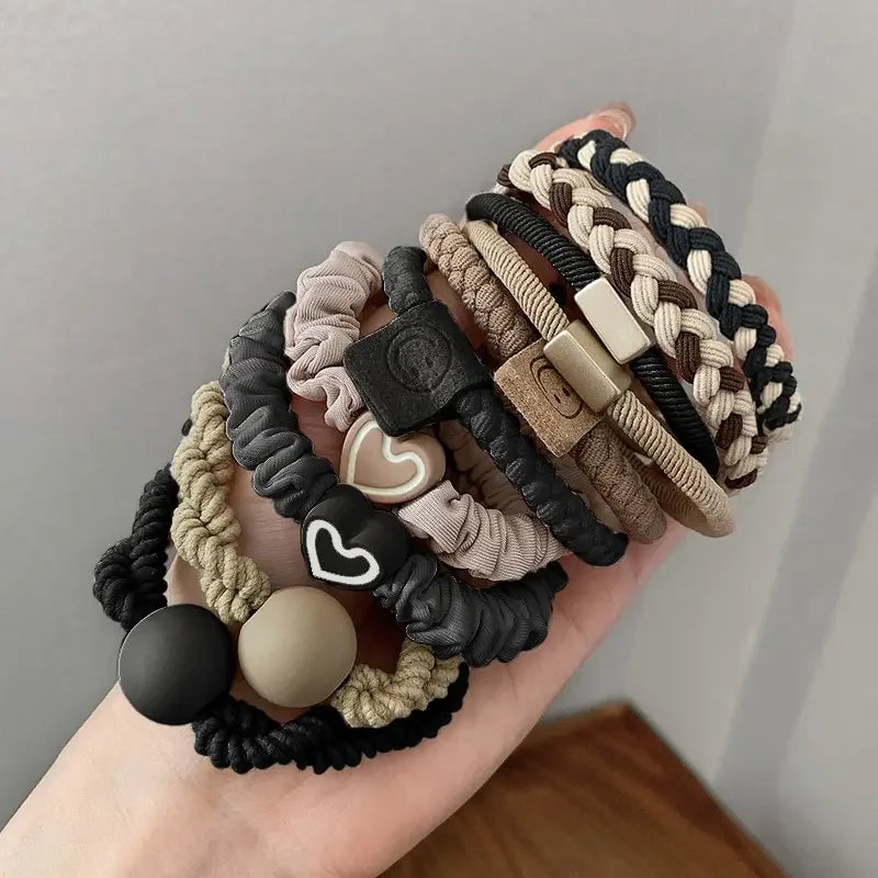 High Elasticity Leather Headbands for Durable Ponytails - Smarsty