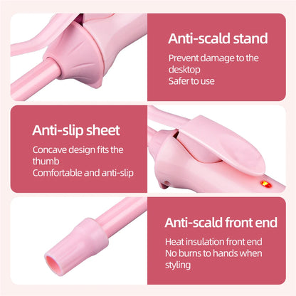 CkeyiN Mini Hair Curling Iron for Professional Styling - Smarsty