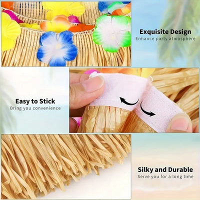 Vibrant Hawaiian Table Skirt for Easy Summer Parties - Smarsty