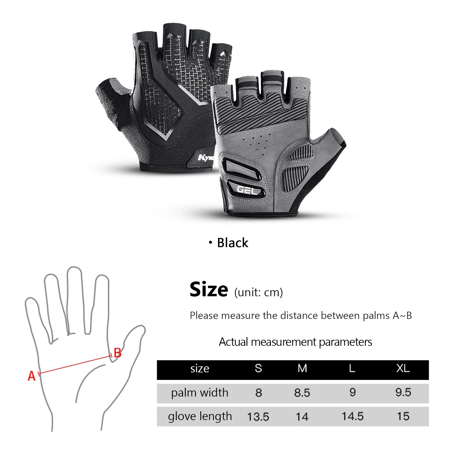 Breathable Half Finger Cycling Gloves Shock Absorption - Smarsty