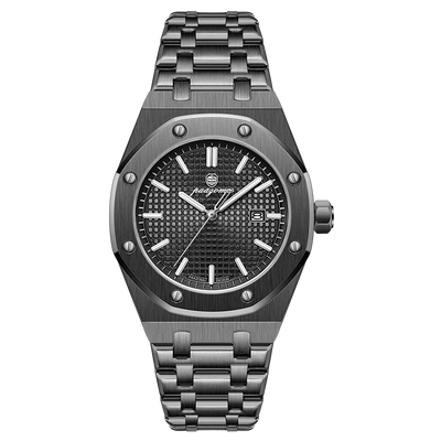 Luxury Waterproof Quartz Watch with Luminous Date Feature - Smarsty
