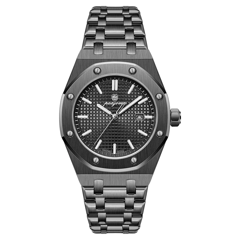 Luxury Waterproof Quartz Watch with Luminous Date Feature - Smarsty