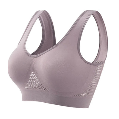 Beautiful Back Sports Bra Shockproof Running Fitness Anti-sagging Upper Collection Soft Support High-strength Women's Yoga Vest - Smarsty