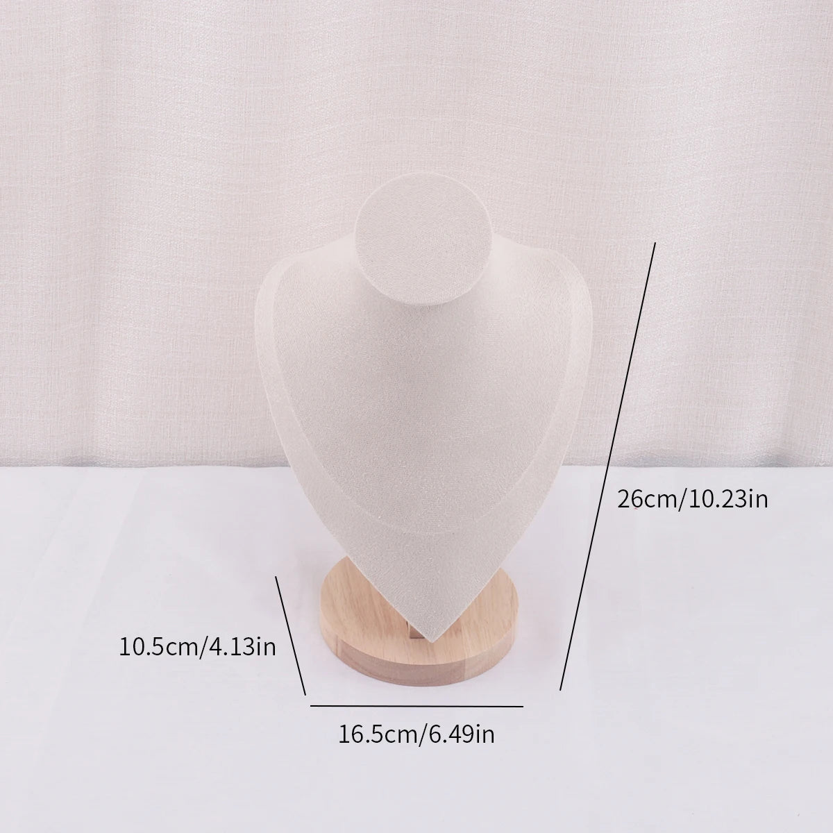 Velvet Jewelry Display Stand for Necklaces and Pendants - Smarsty