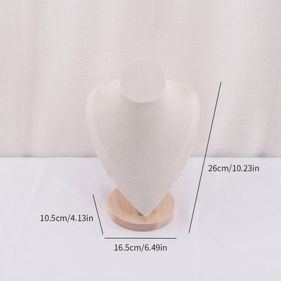 Velvet Jewelry Display Stand for Necklaces and Pendants - Smarsty