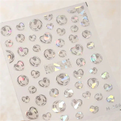 Dreamy Summer Beach Nail Art Stickers for Manicure - Smarsty