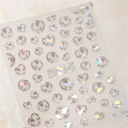Dreamy Summer Beach Nail Art Stickers for Manicure - Smarsty
