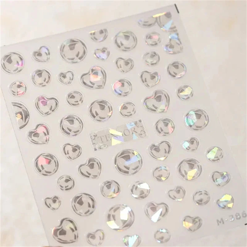 Dreamy Summer Beach Nail Art Stickers for Manicure - Smarsty