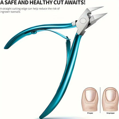 Toenail Clippers for Thick Ingrown Nails with Long Handle - Smarsty
