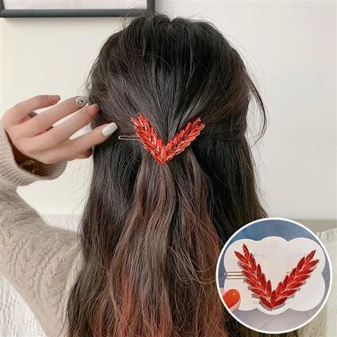 Luxury Crystal Hair Clip for Women with V Shape Design - Smarsty