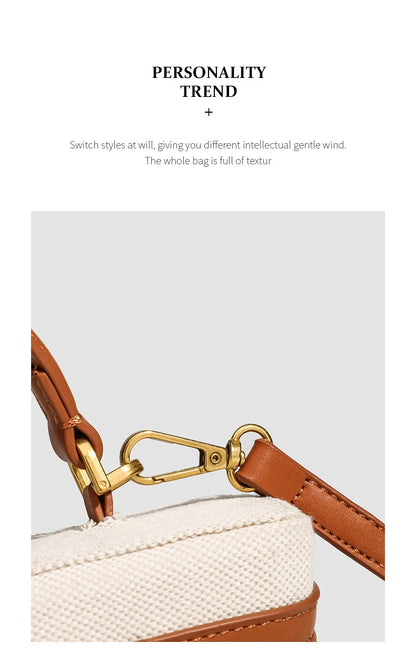 Canvas Crossbody Shoulder Bag For Women Designer Style - Smarsty