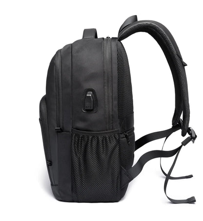 BANGE Sling Travel Laptop Backpack Fits 15.6 Inch Laptop for Men and Women Waterproof with Side Mesh Pocket USB Charging Port - Smarsty