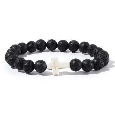 Natural Stone Meditation Bracelet for Yoga and Prayer - Smarsty