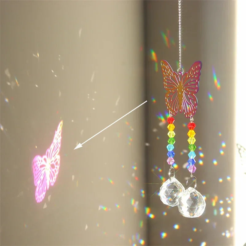 Colorful Crystal Pendant Suncatcher for Home Decoration - Smarsty