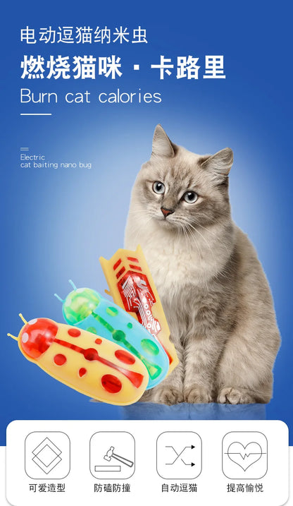 Interactive Electric Bug Cat Toy for Engaging Play - Smarsty