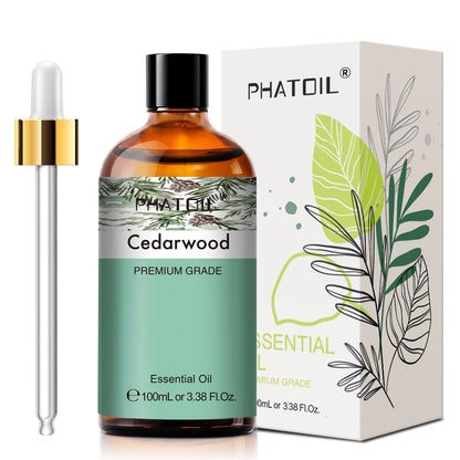 PHATOIL 100ml Essential Oil Set for Aromatherapy Diffusers - Smarsty