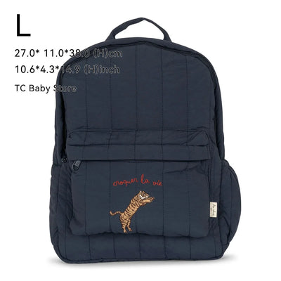 Cotton Kids Backpack For School Unisex Lightweight Comfort - Smarsty