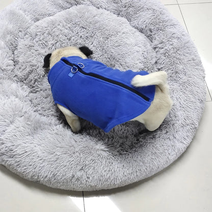 Winter Fleece Dog Jacket for Small Pets - Smarsty