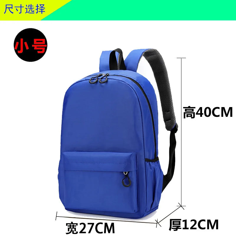 Cartoon Kids Backpack Breathable Canvas School Bag Durable - Smarsty