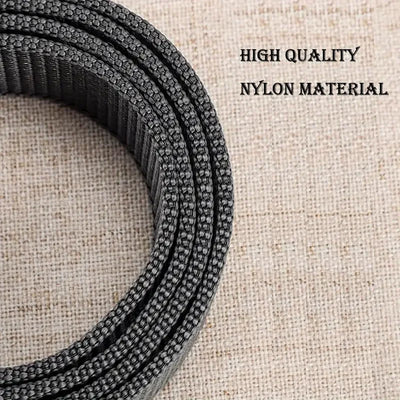 Mens Durable Nylon Canvas Belt Heavy Duty Tactical Workbelt - Smarsty