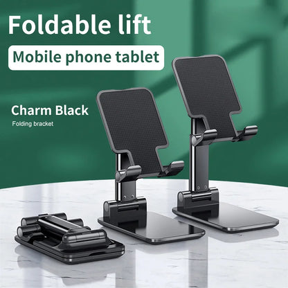 Foldable ABS Phone Stand for Desktop and Tablet Holder - Smarsty