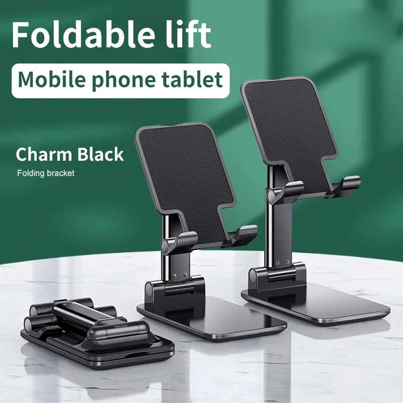 Foldable ABS Phone Stand for Desktop and Tablet Holder - Smarsty