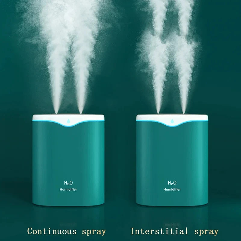 Large Capacity Dual Spray USB Humidifier for Home - Smarsty