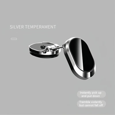 Rotatable Magnetic Car Phone Stand With Foldable Design - Smarsty