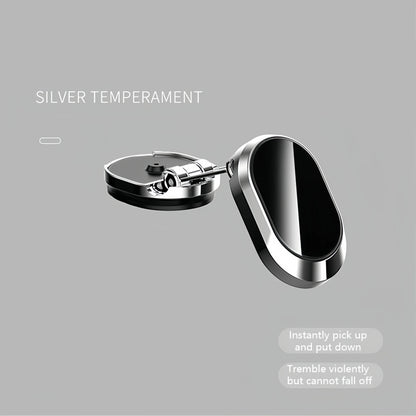 Rotatable Magnetic Car Phone Stand With Foldable Design - Smarsty