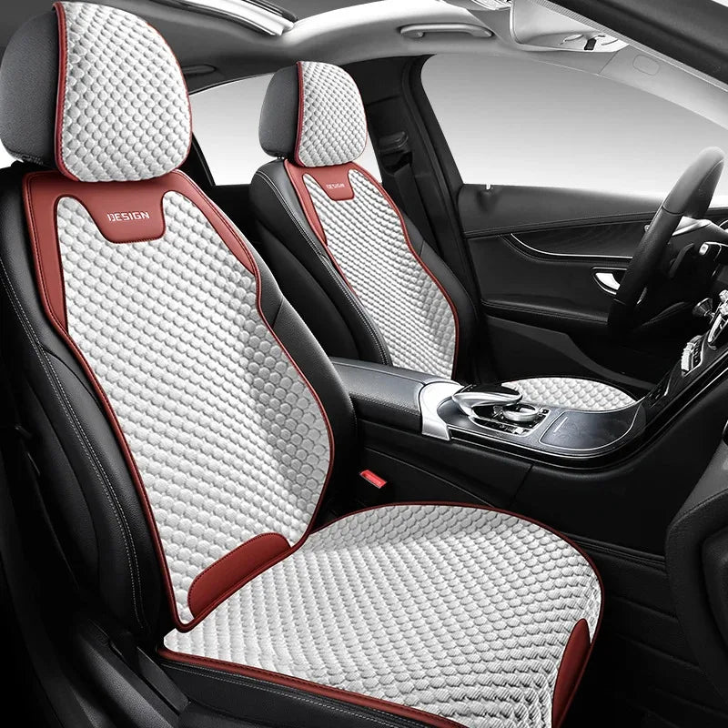 Ice Silk Car Seat Cushion Ventilated Front Seat Cover - Smarsty