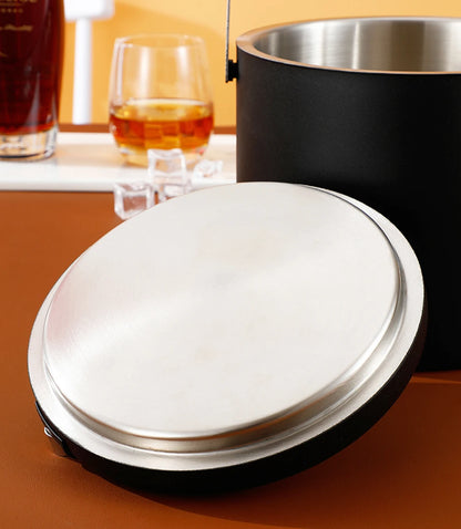 Portable Stainless Steel Ice Bucket for Outdoor Parties - Smarsty
