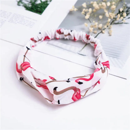 Bohemian Print Headbands For Women Vintage Turban Comfort - Smarsty