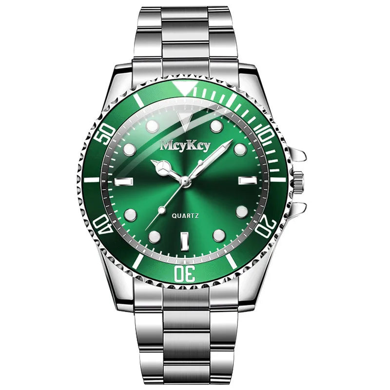 Large Dial Quartz Watch for Men Stylish Business Casual - Smarsty